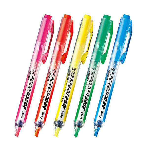 Pentel Handy-line S Highlighter 5-Color Pack